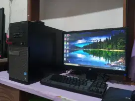 Pc editing intel core i5 + ram 8gb + monitor 19inch (dell/hp) fullset