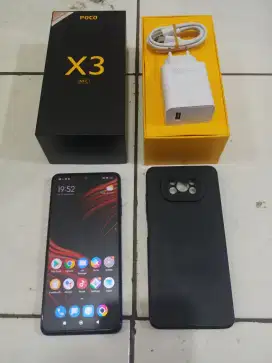 Poco X3 NFC Ram 8+3/128 GB Fullset Lcd Ori Gak Ada Kendala Sama Sekali