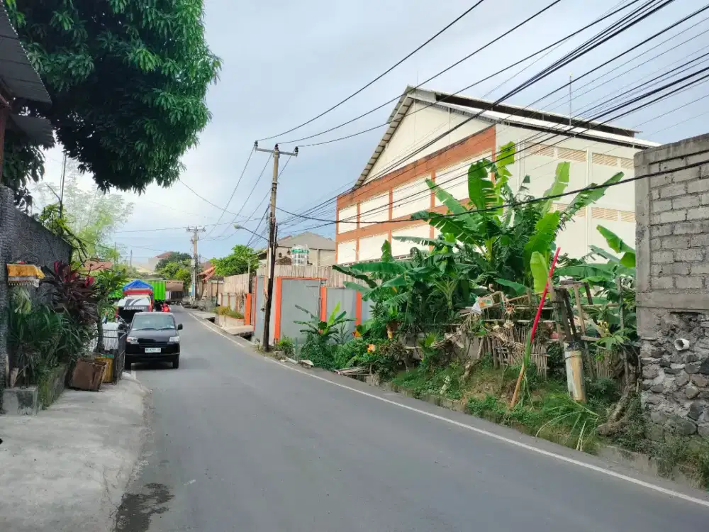JUAL TANAH JALAN CARGO TAMAN COCOK UNTUK GUDANG