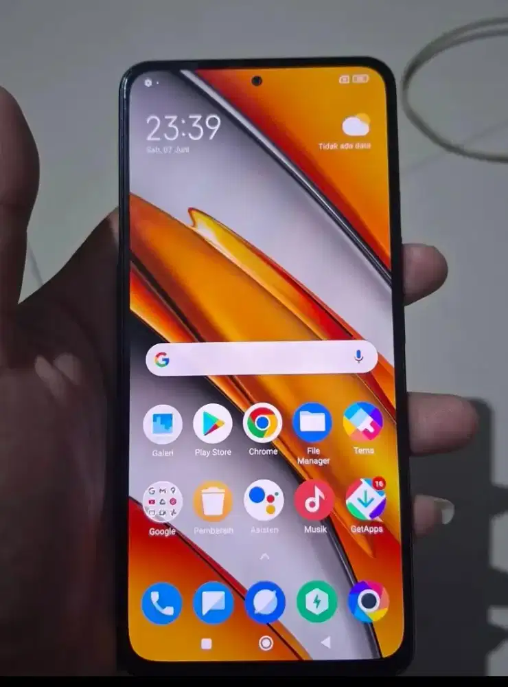 Xiaomi poco f3 8/256 fullset nominus minus pemakaian saja