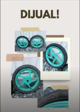 VELG MIO RING 14 PLUS BAN TUBLESS masih gress