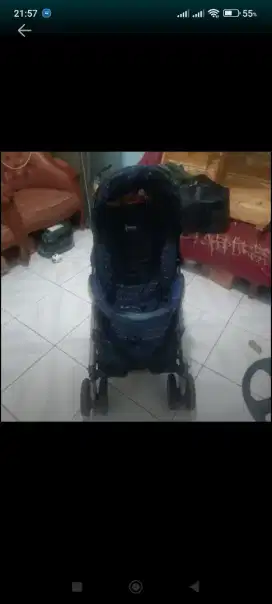 Stroller bayi memudah kan untuk bayi tidur