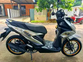 Honda Beat Street Silver Kondisi Gres