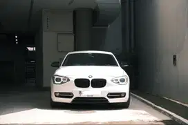 BMW 116i Turbo White On Red