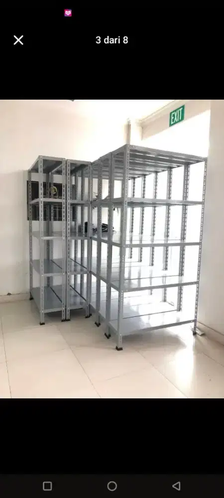 Rak besi multifungsi