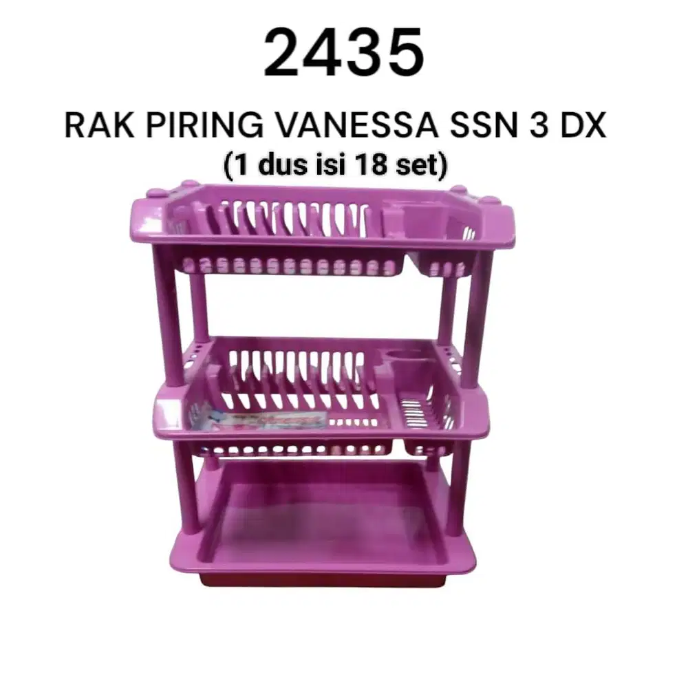 Rak piring susun 3