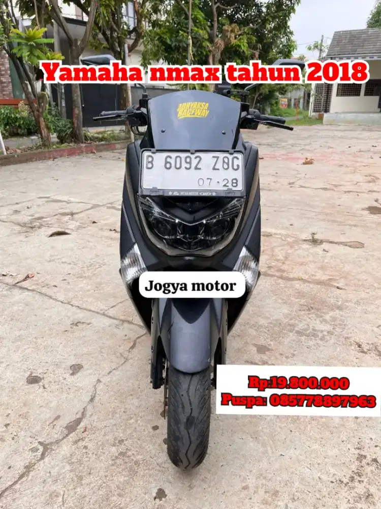 Yamaha nmax 155 tahun 2018