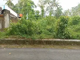 Tanah pekarangan L 365m dekat SPBU Pakem Mangunan  jl. Pakem- Turi
