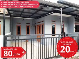 Jual Tanah Kavling Bisa dan Jual Tanah dan Bangunan  bisa