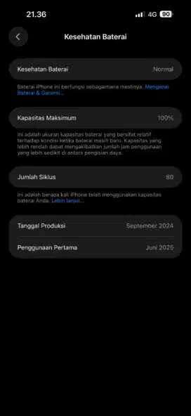 Jual iPhone 16 PRO MAX 256GB, Titanium Desert. Like New 99% BH 100%