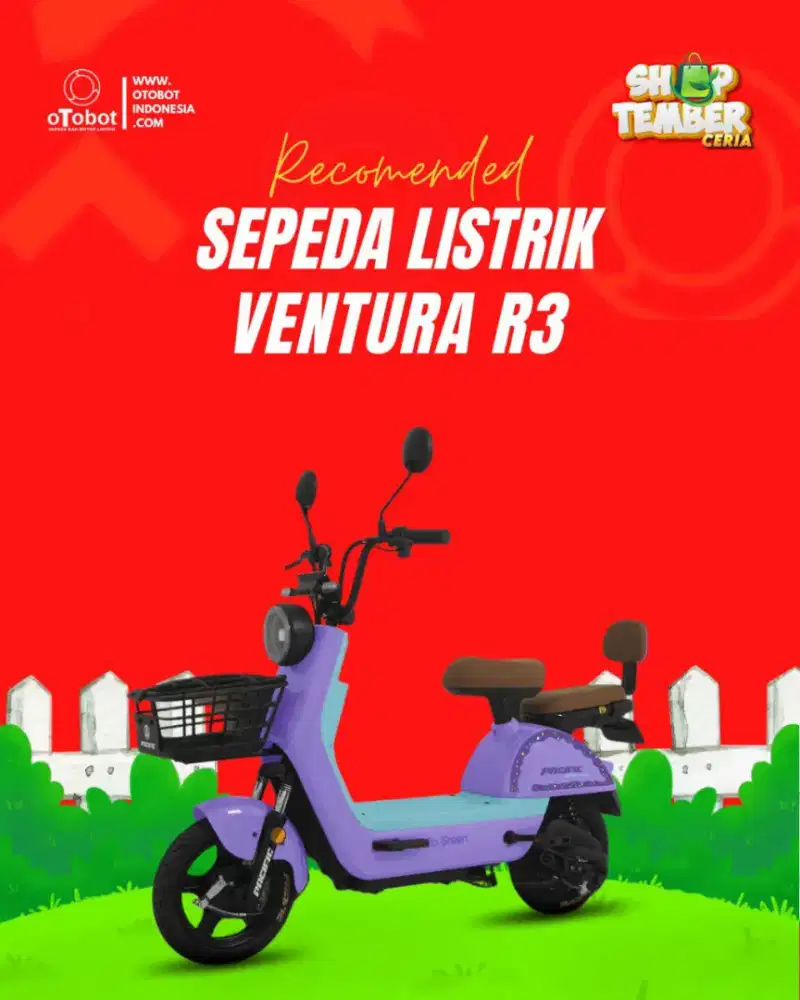 Sepeda listrik Otobot uwinfly Ventura R3
