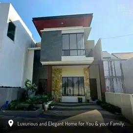 Investasi Cerdas ready unit: Rumah Modern 2 lantai Dekat Kampus & Mall