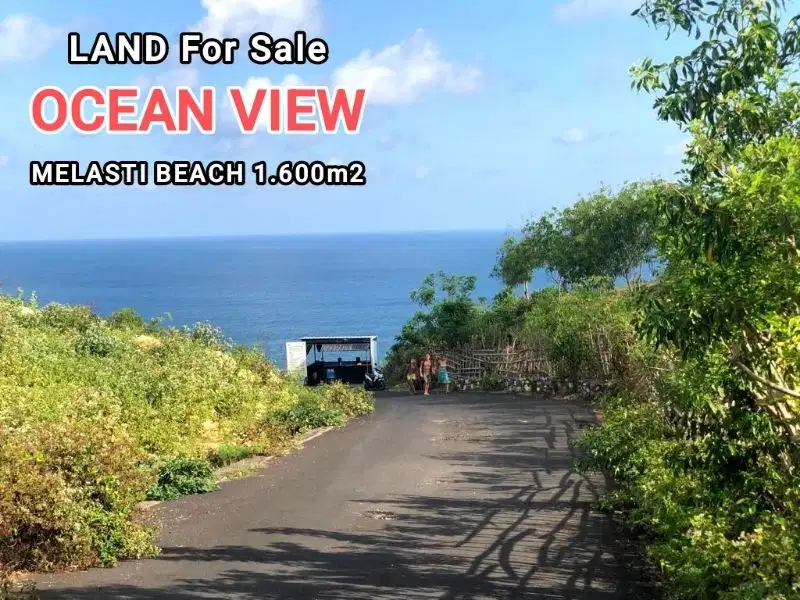 Tanah view laut, tanah di uluwatu, tanah ocean View