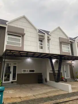 Rumah murah 2 lantai siap huni dekat stasiun rawabuntu dan tol