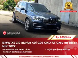 [ GARANSI 5TH ] BMW X5 X 5 3.0 xDrive 40i G05 CKD 2022/2023