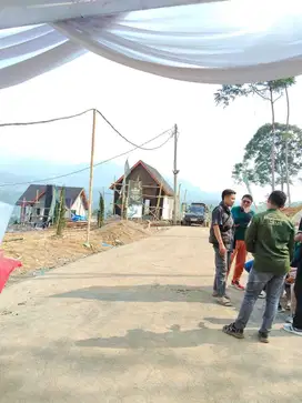 Jual murah kavling siap bangun SHM di jalur puncak 2 view indah