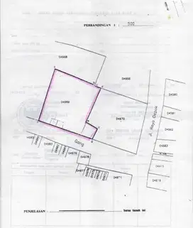 Tanah 820m2 Bonus Bangunan Rumah Kost dan Kontrakan di Lenteng Agung