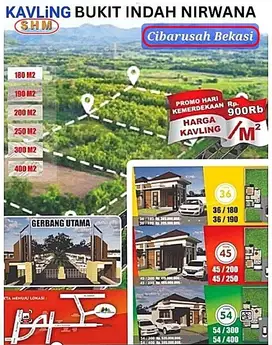 Dijual Tanah Kavling Siap Bangun di Cibarusah Bekasi sudah SHM