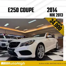 DP10% [Km34.000] E250 Coupe AMG 2013 White Red 2012 #AUTOHIGH