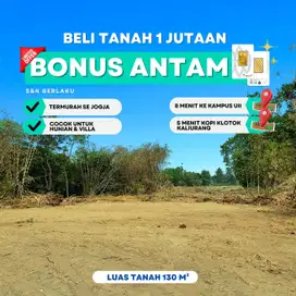 Pekarangan Murah 1 Jutaan di Pakem Sleman