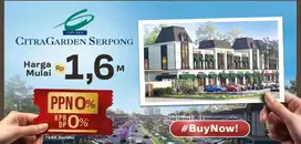 RUKO LA VALLE FREE PPN CitraGarden Serpong 9 unit last!