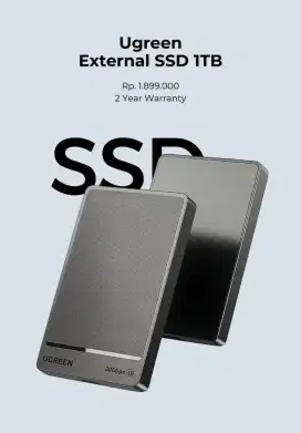 SSD EXTERNAL UGREEN 1 TB GARANSI 2 TAHUN