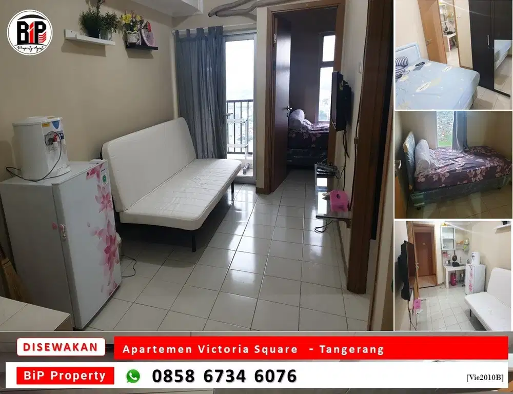 Disewakan apartemen victoria square 2br fully furnish mewah 3jutaan