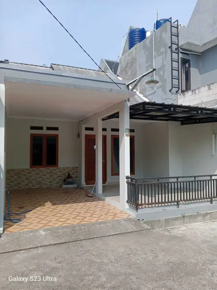 Rumah 1 lantai siap huni tanah luas dekat tol jatiasih