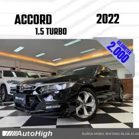 DP10% [Km2.000] Accord Sunroof Turbo 2022 Black Reg 2023 #AUTOHIGh