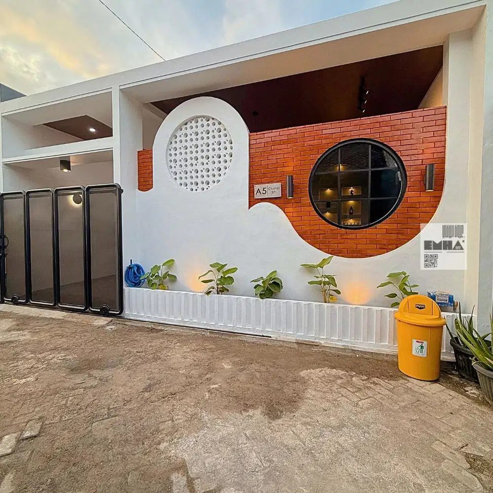 Rumah Baru Siap Huni Pojok Full Furnished Sukun Malang Dekat Unikama