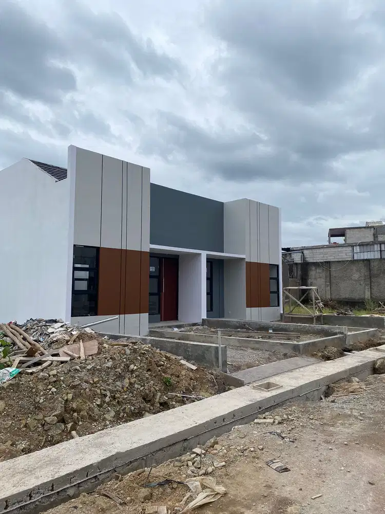 Rumah 1 lantai dekat taman gak pakai dp