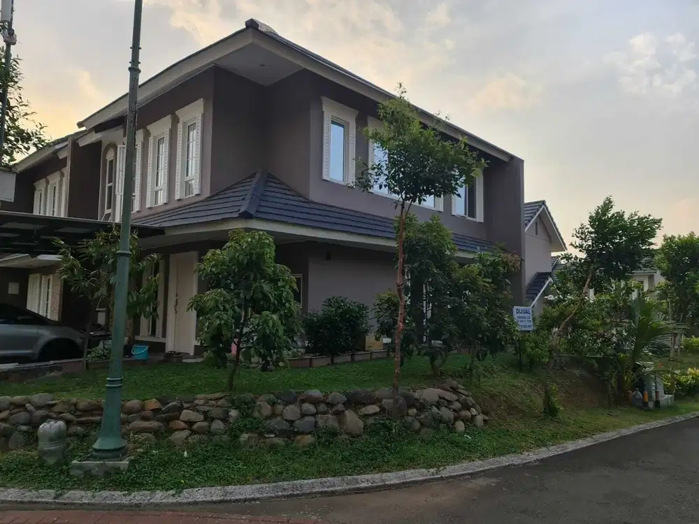 Dijual Rumah Hook Full Furnish View 360 Gunung Di Rancamaya Bogor