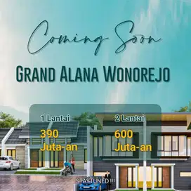 launching grand alana wonorejo rungkut 1 dan 2 lantai