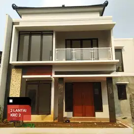 Rumah mewah 2lantai murah dekat pintu tol Cibubur gaya bali