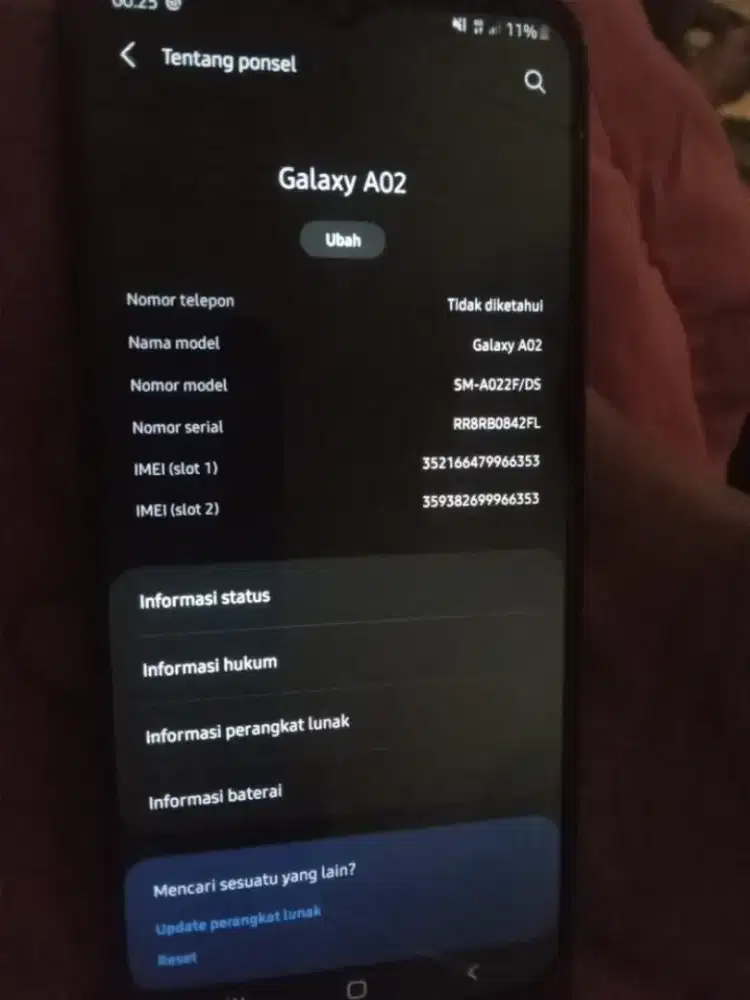 Samsung A02/ Ram 3GB