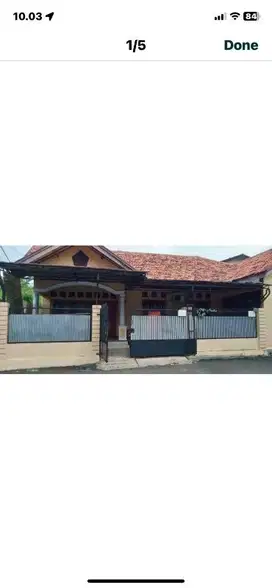 dijual rumah dalam komplek dipejaten timur