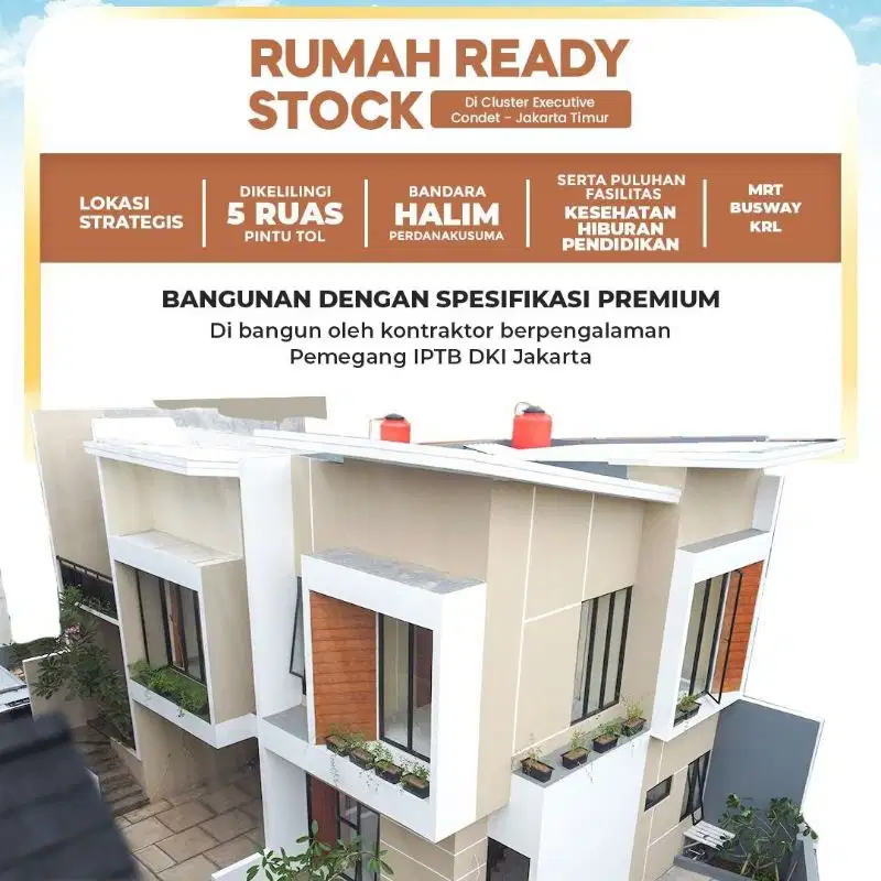 Rumah super strategis dekat bandara dan tol