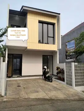 rumah baru murah di kelapa 2 brimob