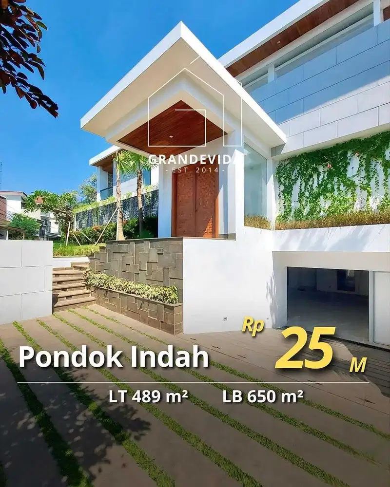 DIJUAL RUMAH BARU PONDOK INDAH