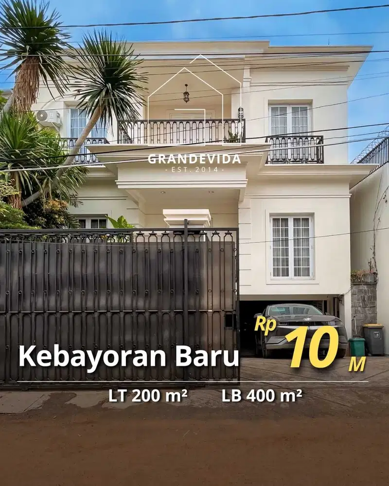 Jarang Ada Kebayoran Baru Siap Huni 10M