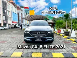 Mazda CX-8 Elite Skyactiv G 2021 Automatic 2.5, Km Low