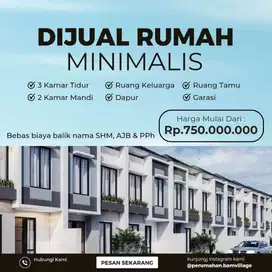 RUMAH MURAH CLUSTER STRATEGIS DI JATIBENING PONDOK GEDE BEKASI