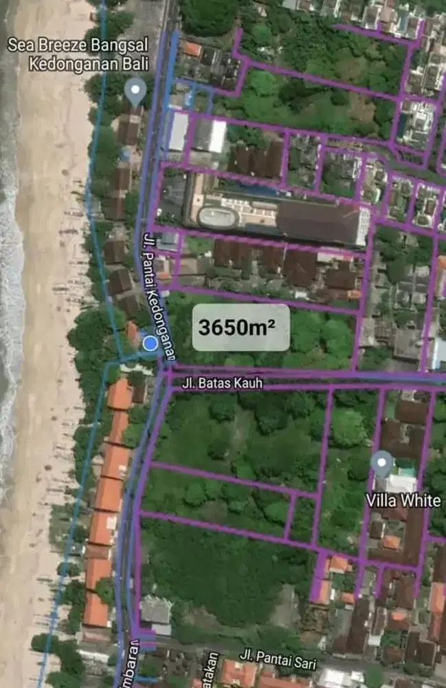 Tanah 36 Are Los Pantai Kedonganan Jimbaran Bali