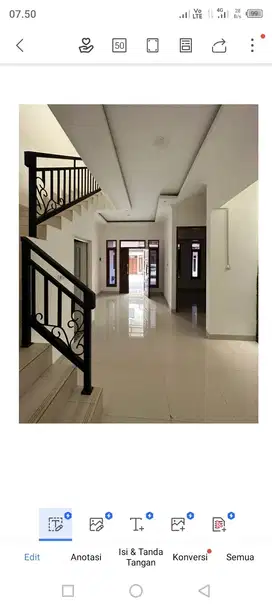 Rumah mewah strategis di Cluster Pratama residence samping Jakarta
