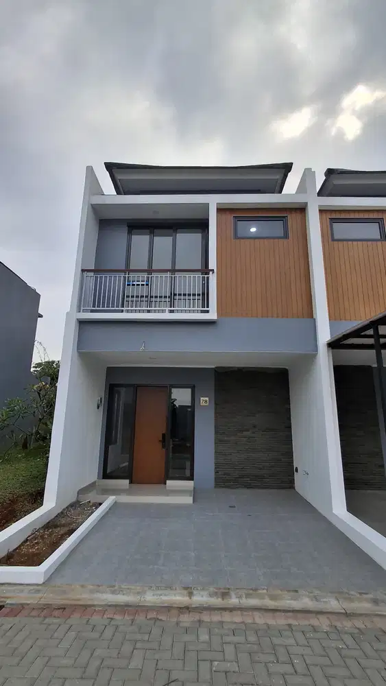 Rumah 2 lantai siap huni kamar 3 & bebas banjir Tangerang Selatan