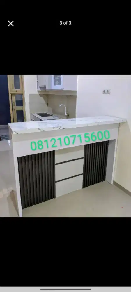 Meja mini bar minimalis