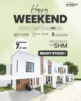 Rumah siap huni di Bintaro STAN 2 lantai SHM carport 2 mobil
