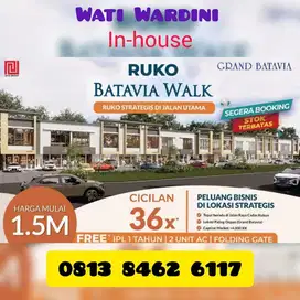 Ruko Batavia Walk di Jalan raya Cadas kukun Lias dan strategis