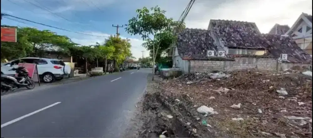 DISEWAKAN TANAH CANGGU JALAN UTAMA BABAKAN