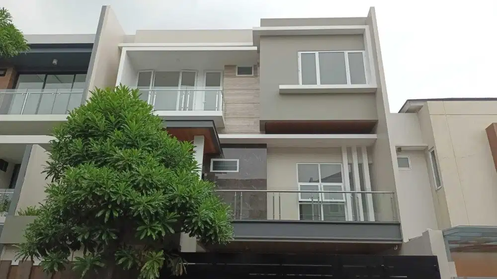 PERMATA BUANA, JUAL RUMAH BARU 10 X 15, DEKAT PURI INDAH-KEBON JERUK